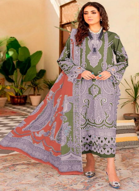 Taj 561 Cotton Embroidery Pakistani Suits Wholesale Shop In Surat Catalog